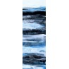 Arte moderno, Abstractos verticales azules decoración pared Cuadros Abstractos Pintura Abstracta venta online